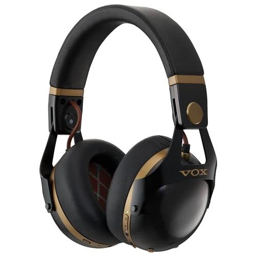 VOX Wireless Noise Canceling Monitor Headphones VH-Q1 Black / Gold Bluetooth NEW_2