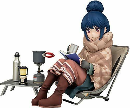 Laid-Back Camp Shima Rin 1/7 scale ABS, PVC painted Figure NEW from Japan_1