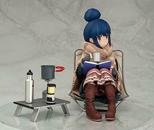 Laid-Back Camp Shima Rin 1/7 scale ABS, PVC painted Figure NEW from Japan_2