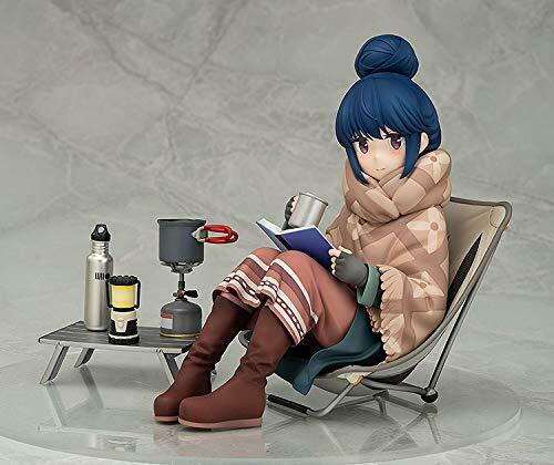 Laid-Back Camp Shima Rin 1/7 scale ABS, PVC painted Figure NEW from Japan_8