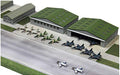 Pit road 1/700 SPS Series Air Self-Defense Force base w/paper-based model kit_2
