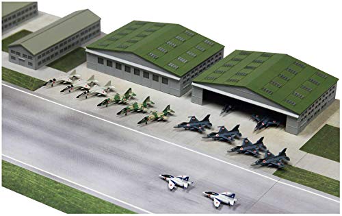 Pit road 1/700 SPS Series Air Self-Defense Force base w/paper-based model kit_2
