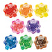 EPOCH Aqua beads star beads 8 clear color set AQ-309 1200-pieces w/ design Sheet_4
