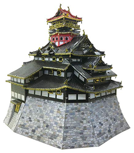 Metallic Nano puzzle premium series multi-color Azuchi Castle Metal sheet NEW_1
