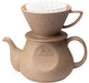 Kalita Japanese Coffee Pot 700ml Hasami Yaki Ware Sandstone #35199 Brown NEW_2