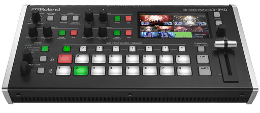 Roland V-8HD HD Video Switcher 8-Channel Pro 8 HDMI inputs, 3 outputs, 4 buses_1
