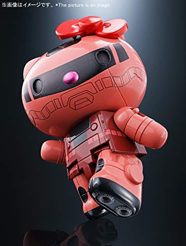 CHAR'S ZAKU II Hello Kitty Bandai Spirits Chogokin Diecast & ABS colored Figure_10
