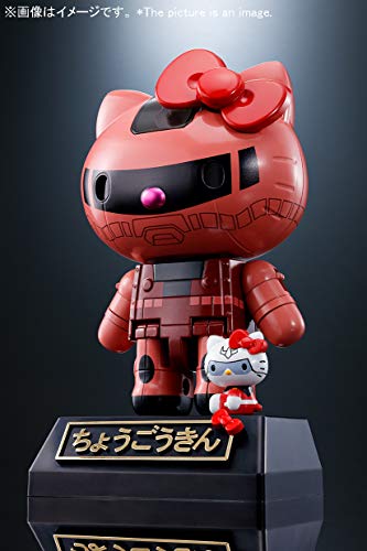 CHAR'S ZAKU II Hello Kitty Bandai Spirits Chogokin Diecast & ABS colored Figure_2
