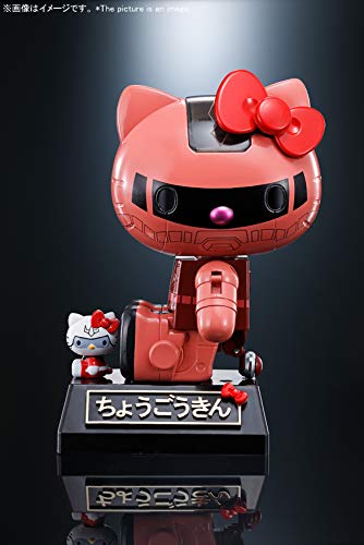 CHAR'S ZAKU II Hello Kitty Bandai Spirits Chogokin Diecast & ABS colored Figure_3