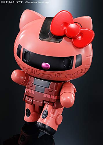 CHAR'S ZAKU II Hello Kitty Bandai Spirits Chogokin Diecast & ABS colored Figure_9