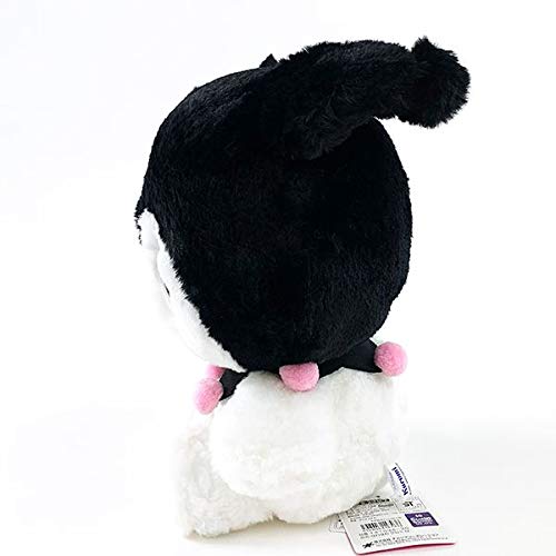 Sanrio Kuromi Fluffy Stuffed Toy M Size Plush Doll 147936-20 Nakajima NEW_2