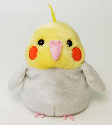 Nakajima Potepiyo cockatiel normal bean Doll stuffed 12x12x10cm NEW from Japan_1