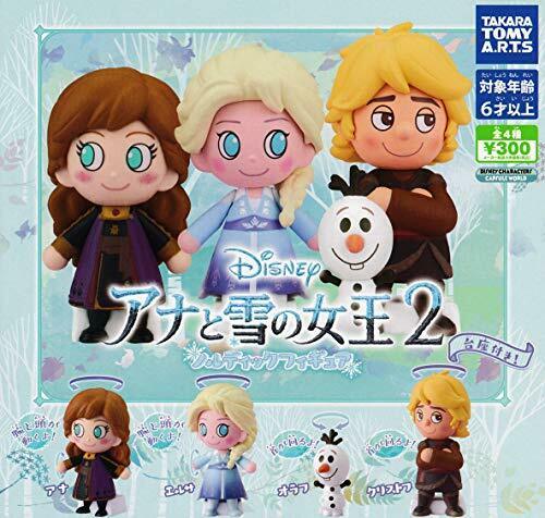 TAKARA TOMY Disney Frozen 2 Nordic all4 set capsule Figures Complete NEW_1