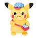 Pokemon Center Original Stuffed Toy Pokemon Leisure Life Pikachu H21xW18xD10cm_1