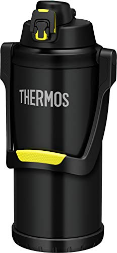 Thermos Water Bottle Vacuum Insulated Sports Jug 3L Black Yellow FFV-3000 BKY_1