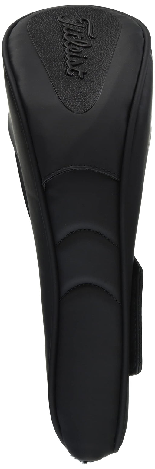 TITLEIST Golf UT Utility Hybrid Wood 3D PU Leather Headcover AJHC01H Black NEW_1