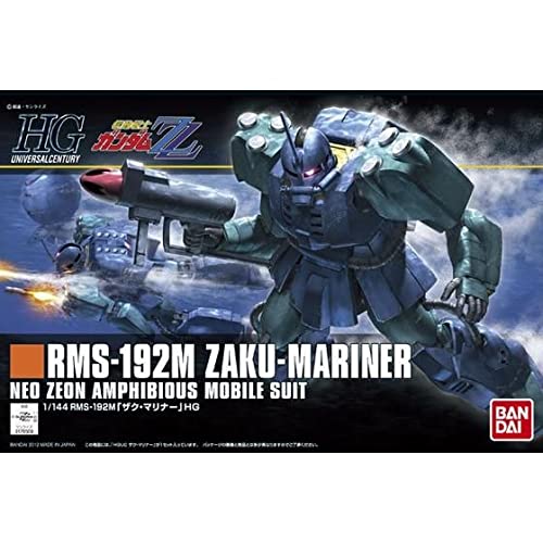 BANDAI HG Gundam ZZ 1/144 RMS-192M ZAKU-Mariner Plastic Model Kit HGUC NEW_1