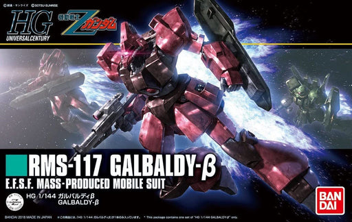 Bandai Spirits HGUC Mobile Suit Z Gundam Galbaldy Beta 1/144 Plastic Model Kit_1