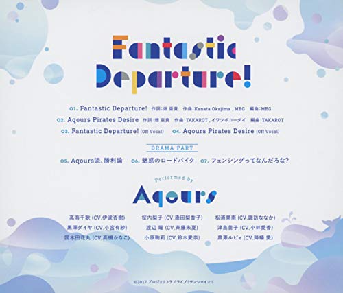 Aqours Fantastic Departure Aqours 6th DOME TOUR 2020 CD LACM-14990 NEW_2