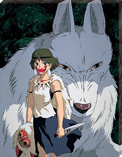 Princess Mononoke Moro &  San 366 piece Artboard Jigsaw Puzzle ENSKY ‎ATB-20 NEW_1