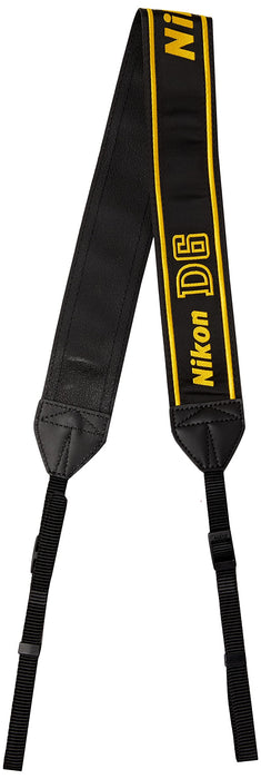 Nikon Neck Strap for SLR D6 Logo AN-DC22 Black and Yellow genuine product NEW_1