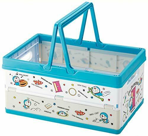 Folding storage case basket I'm Doraemon secret tool BWOT13 38 × 25 × 19 cm NEW_2