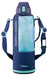 Zojirushi Water Bottle Direct Drink Sports Type 1.5L Navy Mint ‎SD-FB15-AG NEW_1