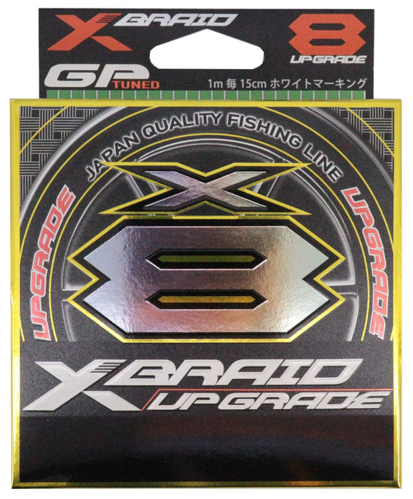 YGK X Blade Upgrade X8 200m 14lb #0.6 PE Fishing Line Green 15cm White Marker_1