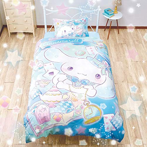Sanrio Cinnamoroll Bedding Single 3-Piece Set Pillow, Mattress, Duvet Cover NEW_2