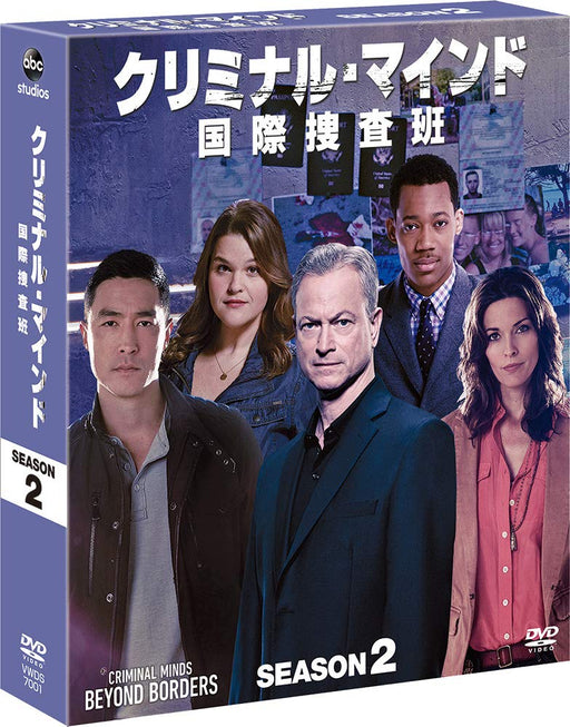 TV SERIES CRIMINAL MINDS BEYOND BORDERS SEASON 2 COMPACT BOX DVD VWDS-7001 NEW_1