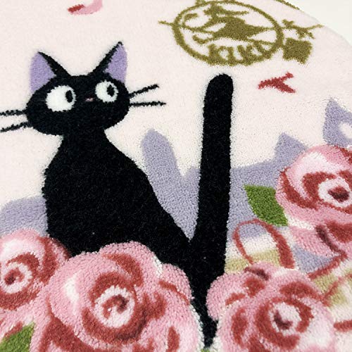 Kiki's Delivery Service Toilet lid Cover Jiji Pink Ordinary Toilet Seat Ghibli_2