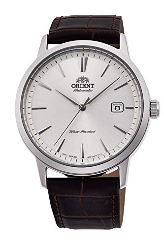 ORIENT Contemporary RN-AC0F07S Men's Watch Made in Japan Brown Leather Band NEW_1