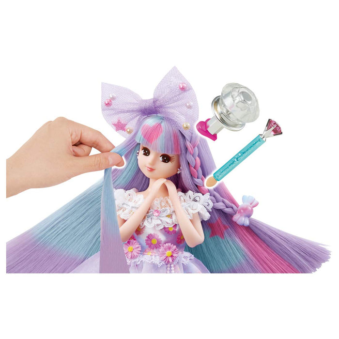 Takara Tomy Licca-chan Dream Colorful change Purple & Blue Hair Standard Edition_1