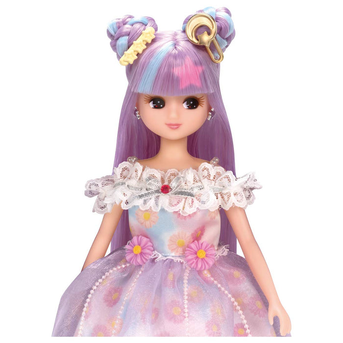 Takara Tomy Licca-chan Dream Colorful change Purple & Blue Hair Standard Edition_6