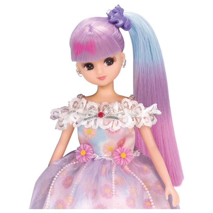 Takara Tomy Licca-chan Dream Colorful change Purple & Blue Hair Standard Edition_7