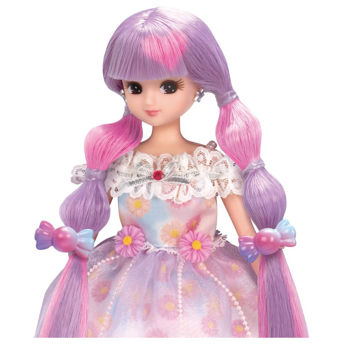 Takara Tomy Licca-chan Dream Colorful change Purple & Blue Hair Standard Edition_8