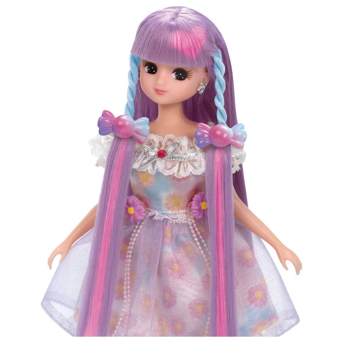 Takara Tomy Licca-chan Dream Colorful change Purple & Blue Hair Standard Edition_9