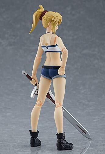 figma 474 Fate/Apocrypha Saber of 'Red': Casual Ver. Figure NEW from Japan_6
