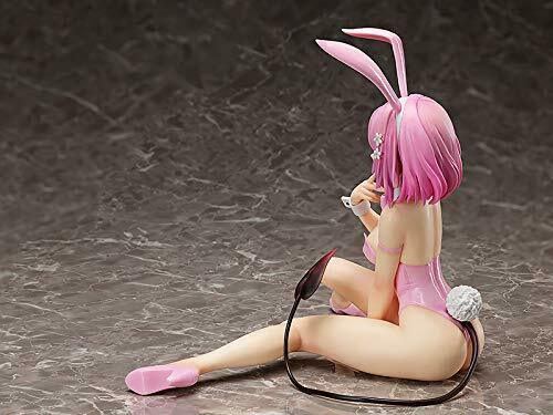 Freeing Momo Belia Deviluke: Bare Leg Bunny Ver. 1/4 Scale Figure NEW from Japan_5