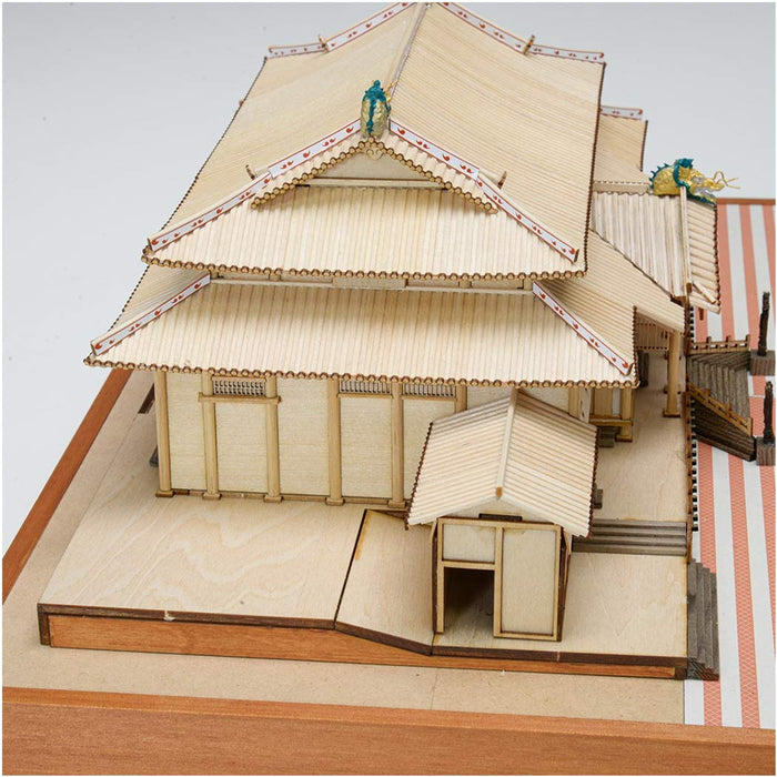 Woody Joe 1/150 Okinawa Shuri Castle world Heritage Wood Model Kit Made in Japan_9
