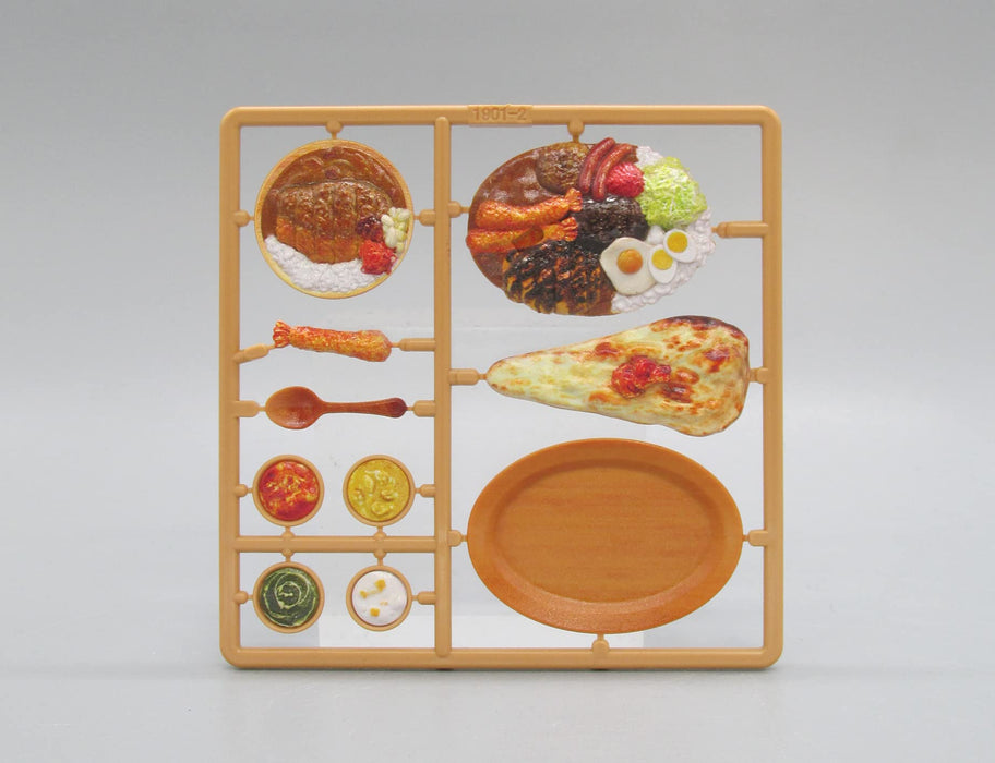 Pripra Figure no Gohan Vol.3 (Unassembled Kit) Curry Set 1/12 scale Plastic NEW_3