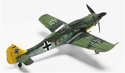PLATZ 1/144 German Focke-Wulf Fw190 D-9 Yellow Tail Plastic Model Kit NEW_4
