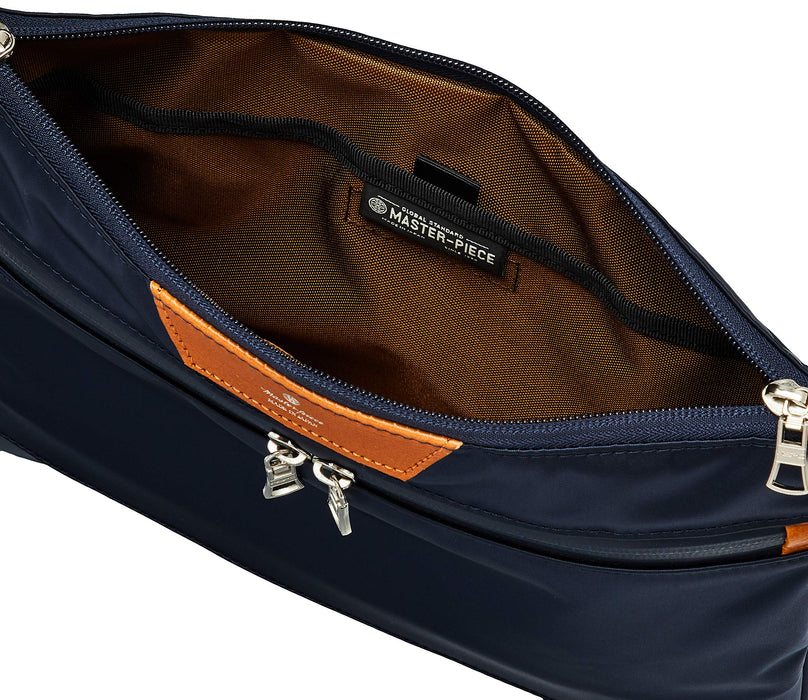master-piece Progress Shoulder Bag 02394 Nylon Zip Closure w/122cm ShoulderStrap_5