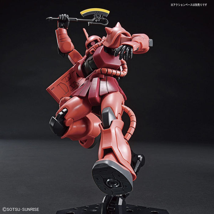 Bandai Spirits HGUC Mobile Suit Gundam Char's Zaku II 1/144 Model Kit BAS5060453_4