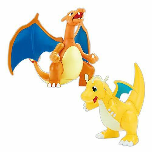 Pokemon Plastic Model Collection 43 Charizard Battle Ver. & Dragonite VS Set_1