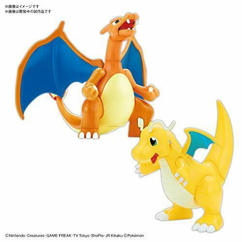 Pokemon Plastic Model Collection 43 Charizard Battle Ver. & Dragonite VS Set_3