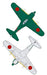 PLATZ 1/144 IJN Shiden-Kai NIK2-J George 343rd Naval Flying Group Model Kit NEW_2
