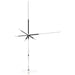 Comet UHV-9 antenna HF,50MHz,144MHz,430MHz band 9 band antenna Silver Black NEW_1