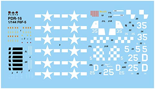 Platts 1/144 F6F5 Hellcat David USS McCampbell two aircraft set Plastic PDR16_5