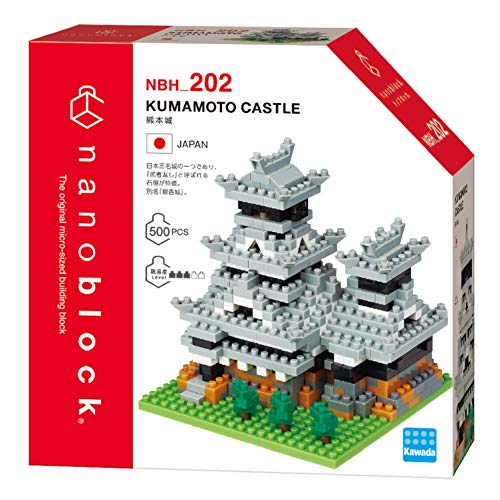 KAWADA nanoblock Kumamoto Castle NBH_202 Block Toy NEW from Japan_2